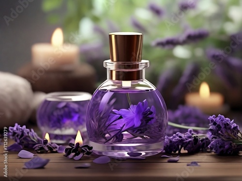 Spa still life with lavender product designing Ideas 2024
