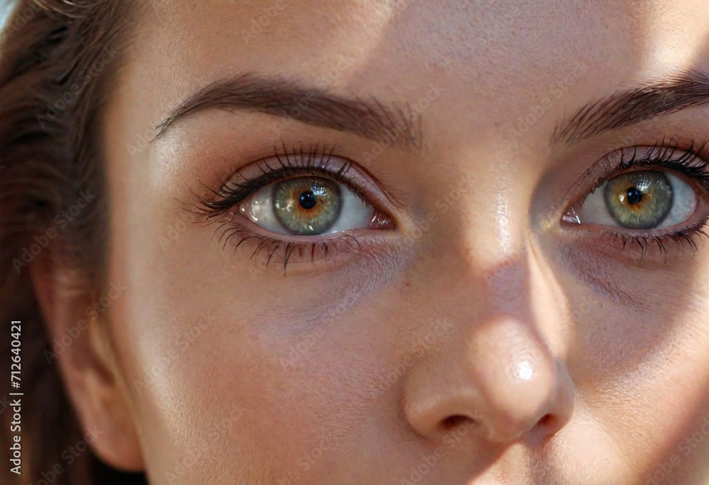 Fototapeta premium close up portrait of a woman