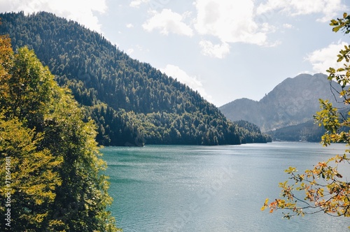 lake in the mountains