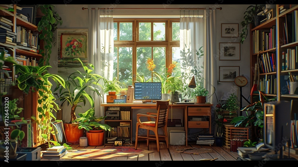 Natural light is ideal, so position your setup near a window.