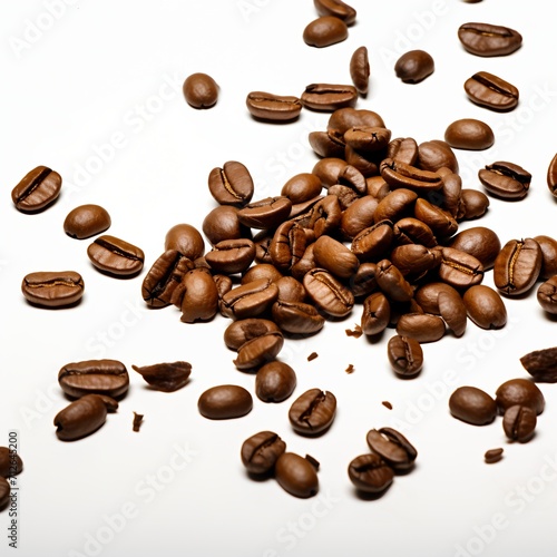 A Pile of Roasted Coffee Beans