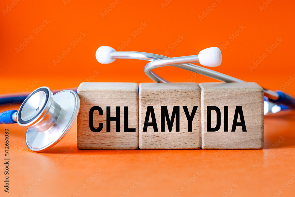 Chlamydia (Chlamydia Trachomatis) Health concept, Bacteria causing
