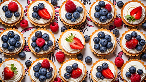 Baking Bliss: Unleashing the Magic of Healthy Summer Pastry Desserts, Featuring the Elegance of Berry Tartlets and Sumptuous Cakes