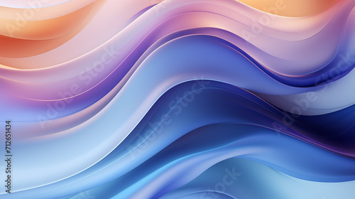 Liquid Style Colorful Pastel Abstract Background with Elements Vector. Generate AI
