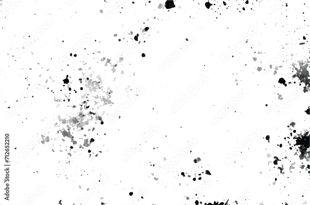 Black and white Grunge texture.  Grunge Background. Retro Grunge background. Black isolated on white background. Vintage Grunge texture .EPS10.