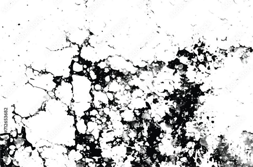 Black and white Grunge texture.  Grunge Background. Retro Grunge background. Black and white Grunge abstract background. Black isolated on white background. Vintage Grunge texture .EPS10.