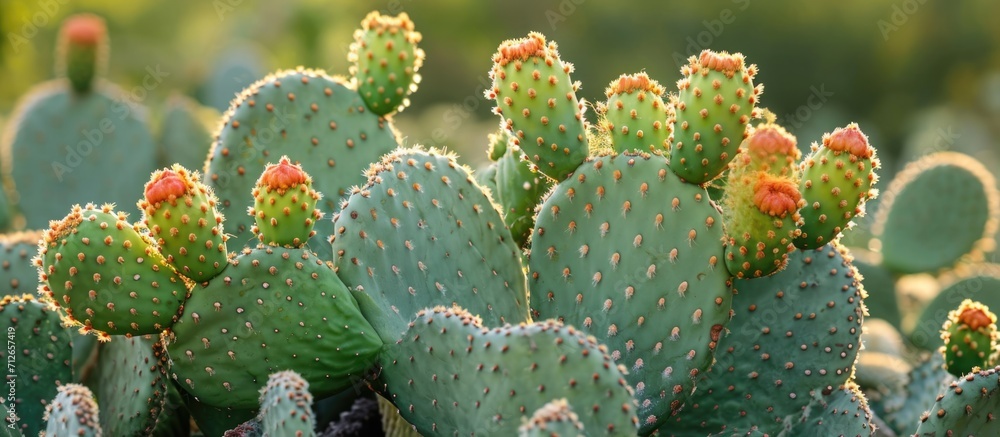 Opuntia ficus-indica is a cultivated cactus vital for arid and semiarid agricultural economies worldwide.