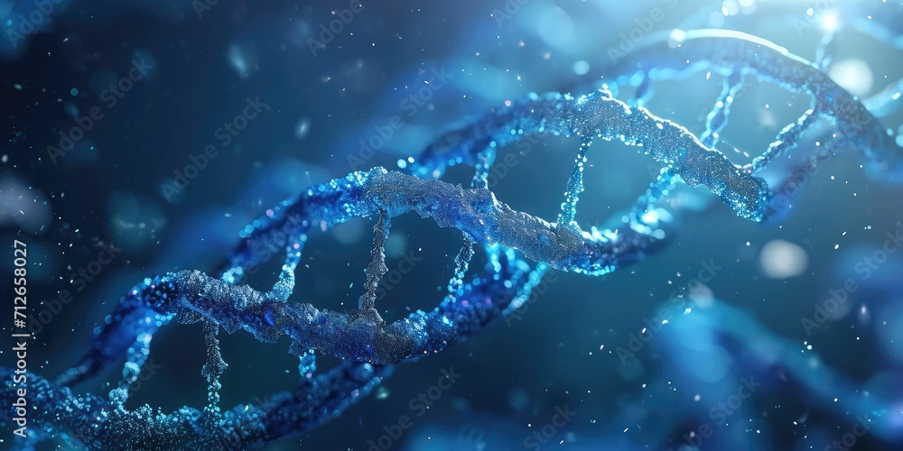 DNA chromosome gene spiral bio science, on the clean background