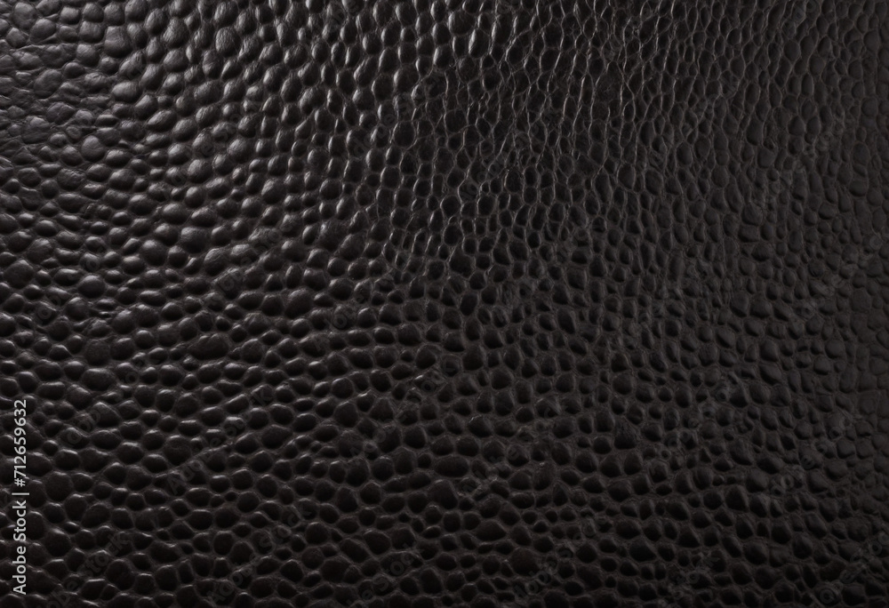 Zoomed-in perspective of dark leather Zoomed-in perspective of dark leather