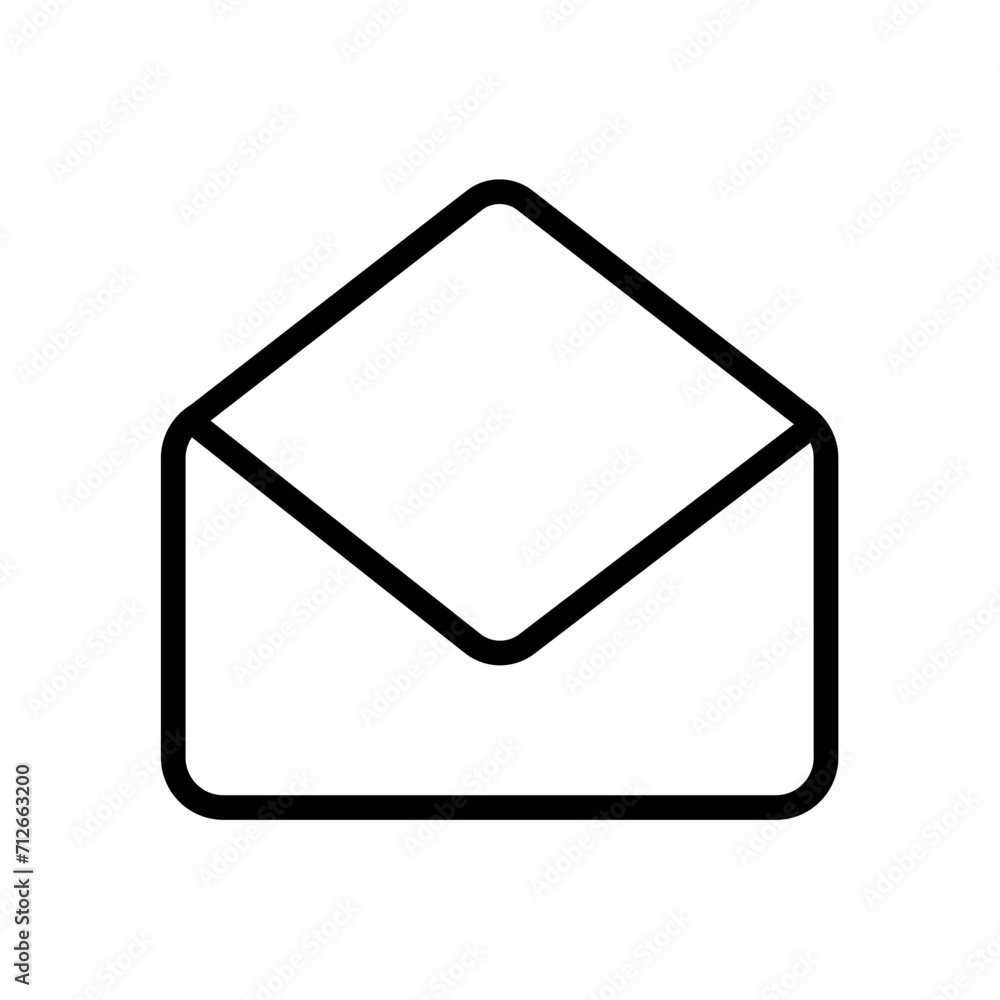 mail, open envelope icon mail, open envelope icon