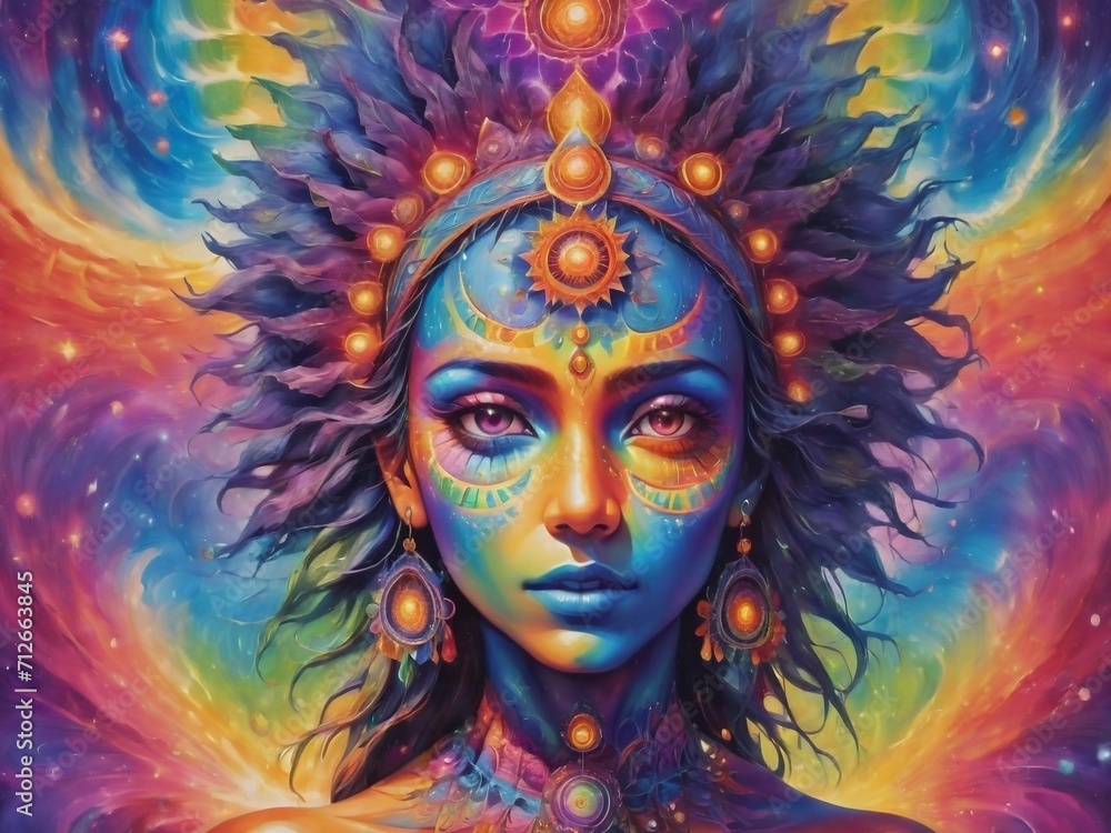 psychadelic chakra activation