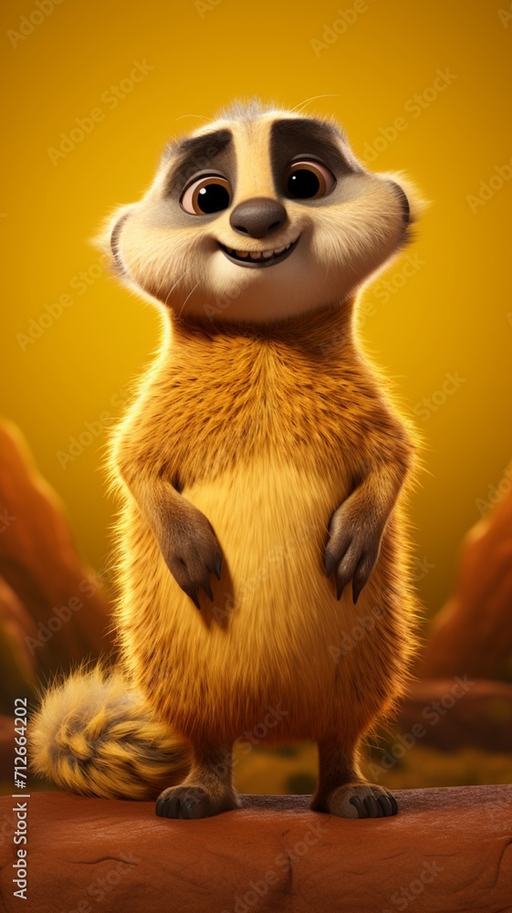 Timon the meerkat The Lion AI Generated pictures Timon the meerkat The Lion AI Generated pictures
