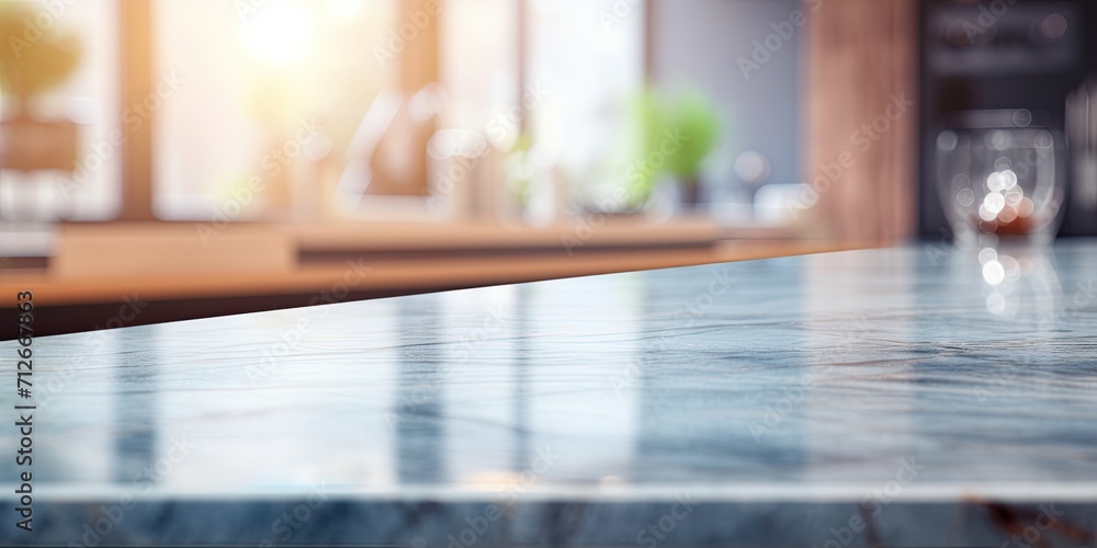 Blurred background of cordial modern kitchen countertop. Blurred background of cordial modern kitchen countertop.