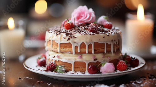 Delicious cake