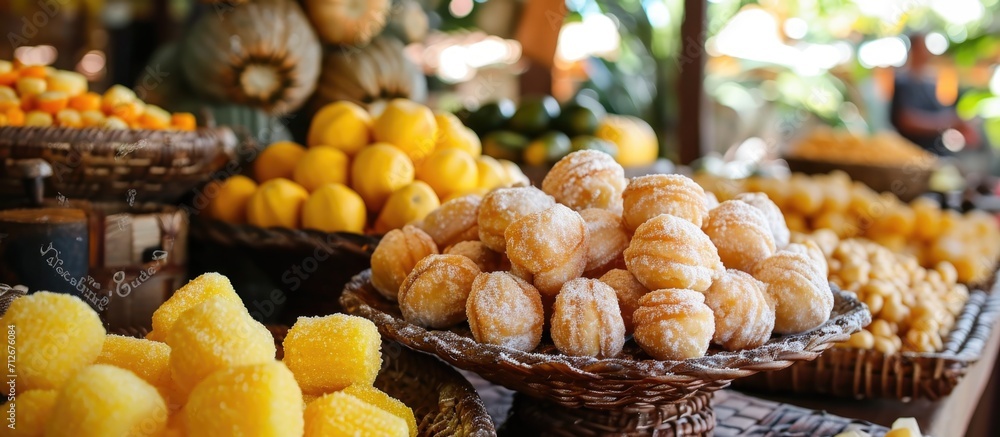 Brazilian treats traditionally enjoyed during June festivals include curau, Mugunza or hominy, sweet rice or Canjica, and pumpkin sweets.