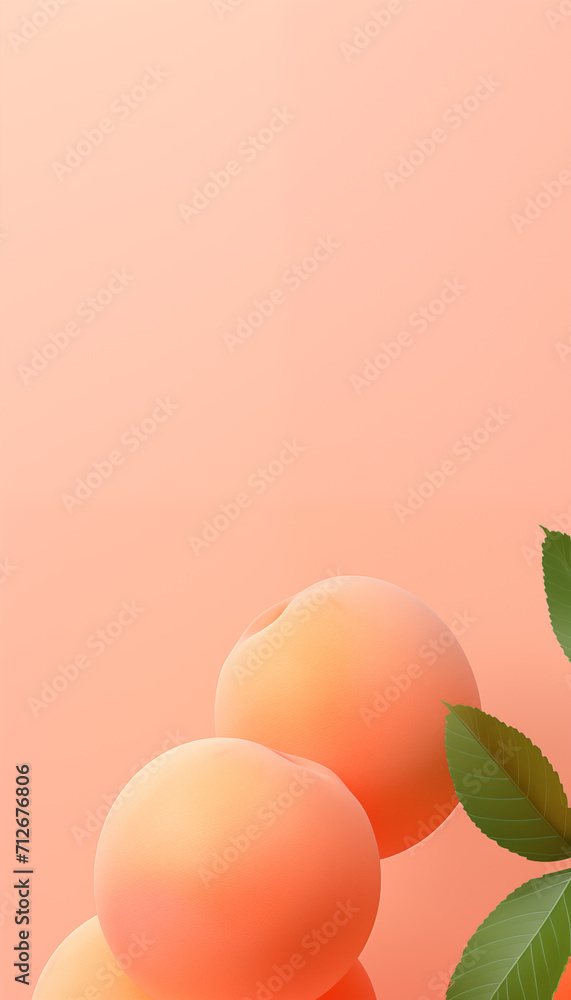 Peach with minimal pink background. Peach with minimal pink background.