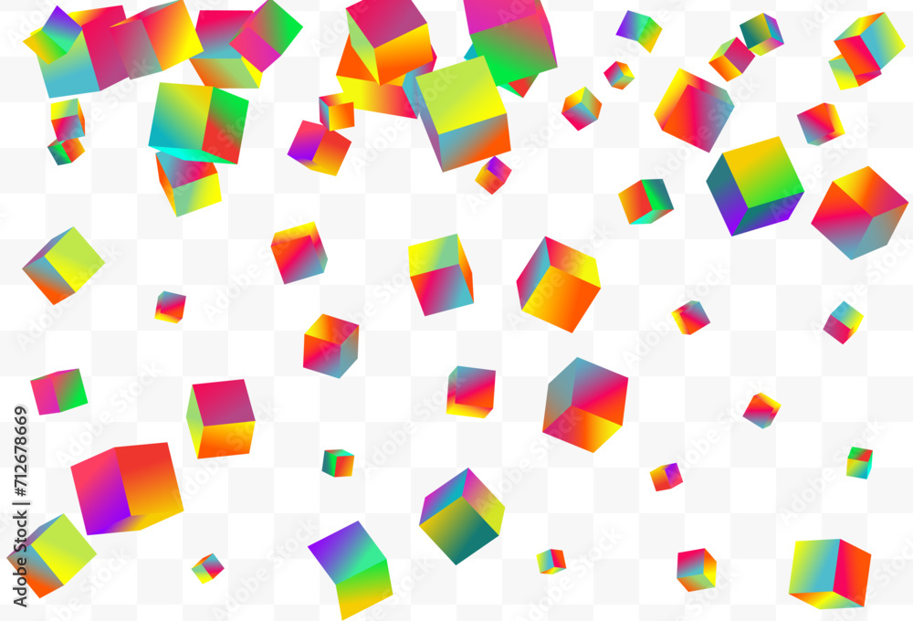 Rainbow Brick Vector Transparent Background. Rainbow Brick Vector Transparent Background.