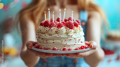 Birthday celebration with cake, Birthday special day
