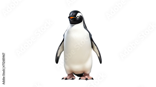 A penguin, isolated, white background © Creative Canvas
