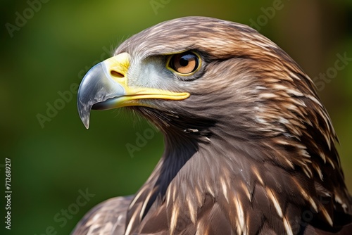 Close-Up of Majestic Bird of Prey, A Detailed Look at Natures Hunters