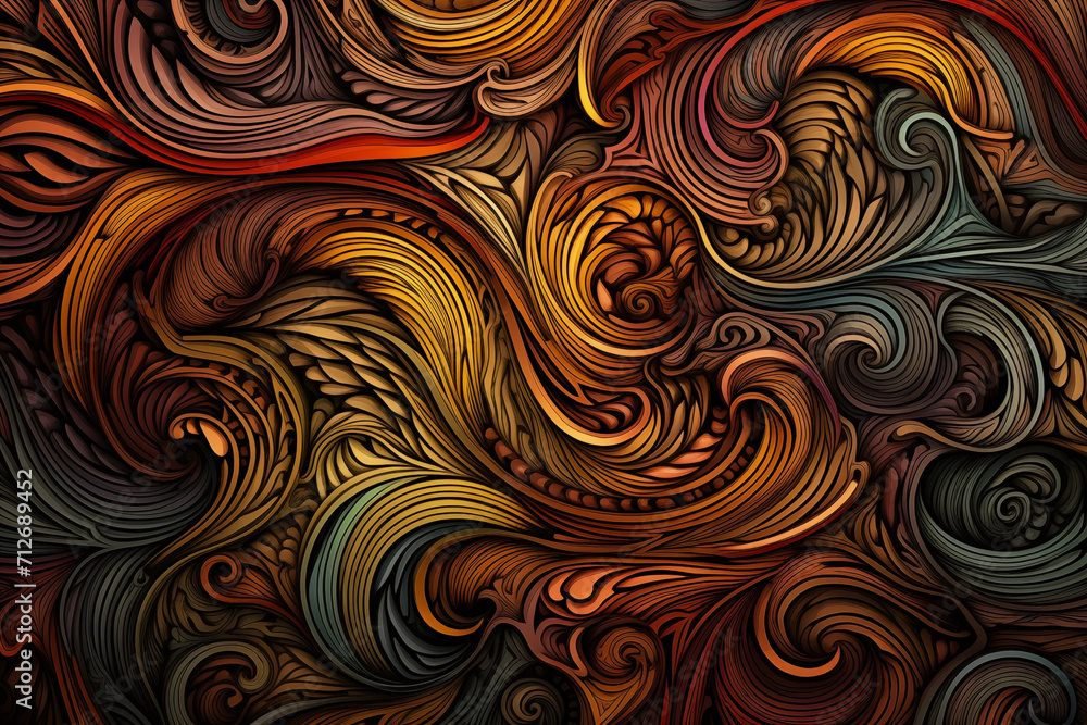 Fantasy tapestry texture. Fantasy tapestry texture.