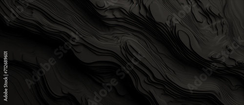 Minimalistic abstract topographic pattern in charcoal and black . Ancient rock and sand formations. Graphic resource background and wallpaper.