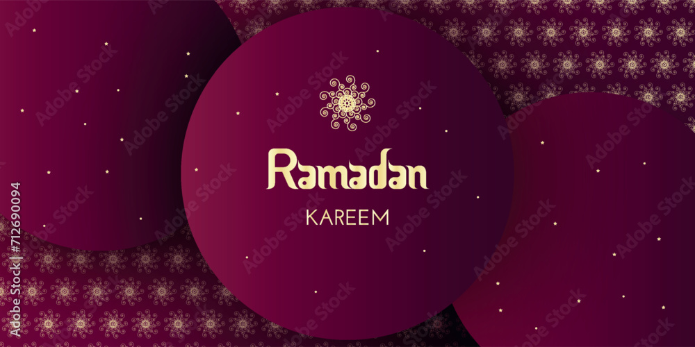 Islamic festival poster background design with pattern and circle, suitable for Ramadan Kareem, Bayram, Eid Mubarak, Eid al Adha. Banner, cover, poster with burgundy background Islamic festival poster background design with pattern and circle, suitable for Ramadan Kareem, Bayram, Eid Mubarak, Eid al Adha. Banner, cover, poster with burgundy background