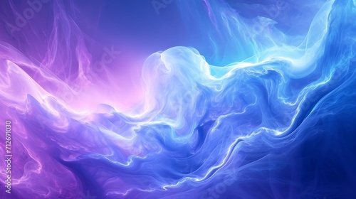 Swirling Blue and Purple Background