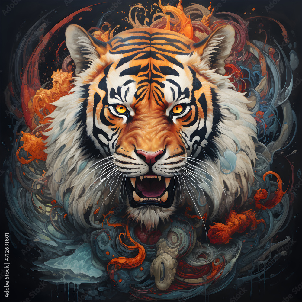 Fototapeta premium tiger