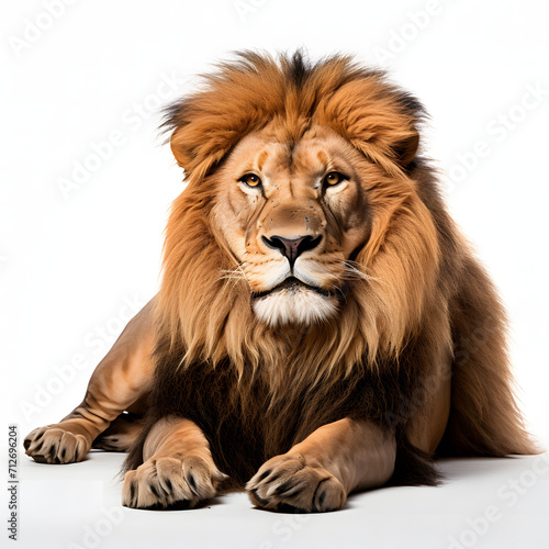 lion isolated on white © VALTER