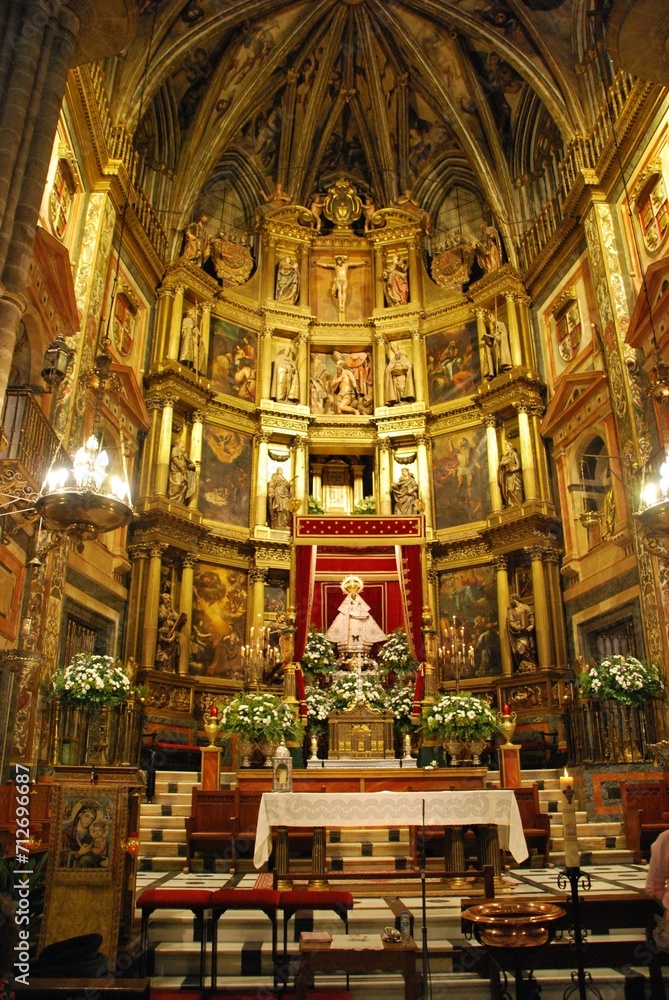 Virgen de Guadalupe, Real monasterio de Nuestra Señora de Guadalupe, Guadalupe, Cáceres (España)