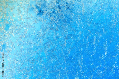 Abstract frozen background of ice