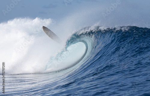 Big Ocean Wave in Fiji