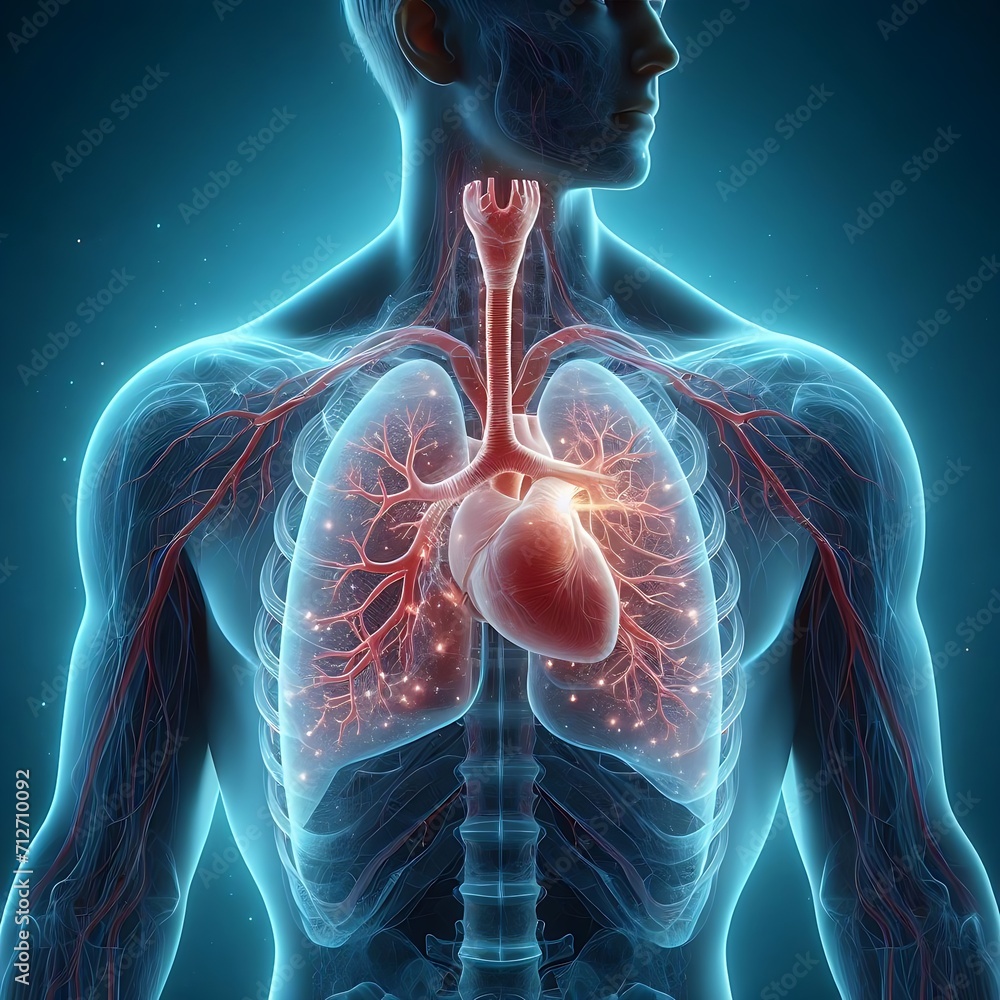 3d model of human lungs 3D Lung Models for Medical Education and ...