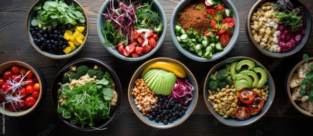 health-conscious plant-based options at a restaurant health-conscious plant-based options at a restaurant
