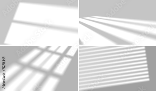 High-quality and perfectly realistic window shadow.