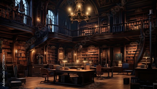 old library of the berlin university  © Alexei