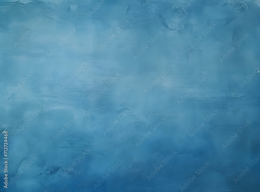Acrylic blue wall background. Abstract painting for banner, website, texture. Oil art aquamarine, light white and dark blue, sleek metallic finish