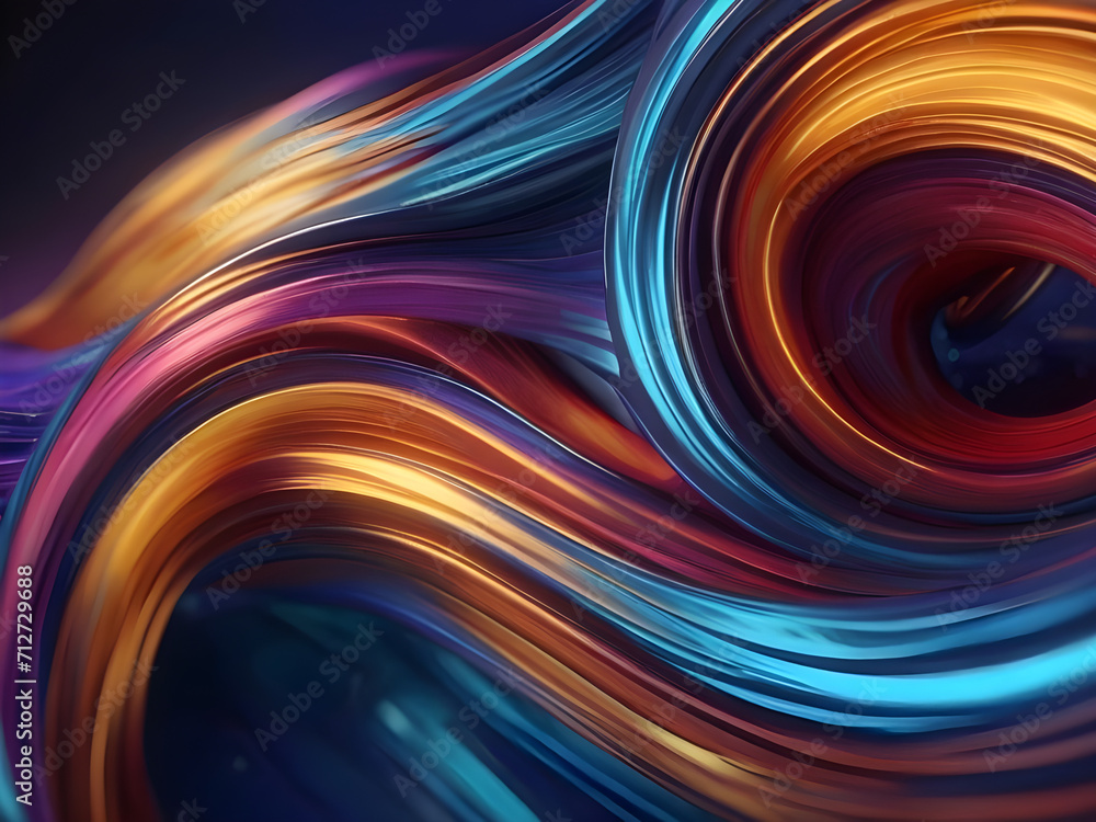 Fototapeta premium Colorful Neon Abstract Background 