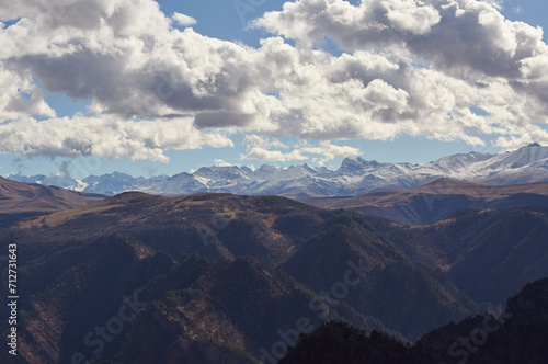 beauty of the Caucasus mountains