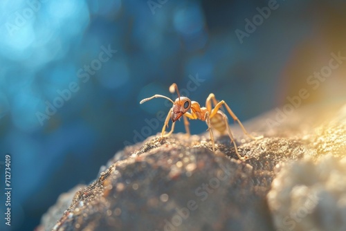 Statue of Labour, 150 million years of ants civilization © Alizeh