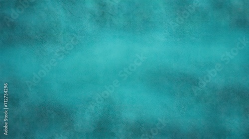 blue teal turquoise, abstract vintage background for design. Fabric cloth canvas texture. Color gradient, ombre. Rough, grain. Matte, shimmer 