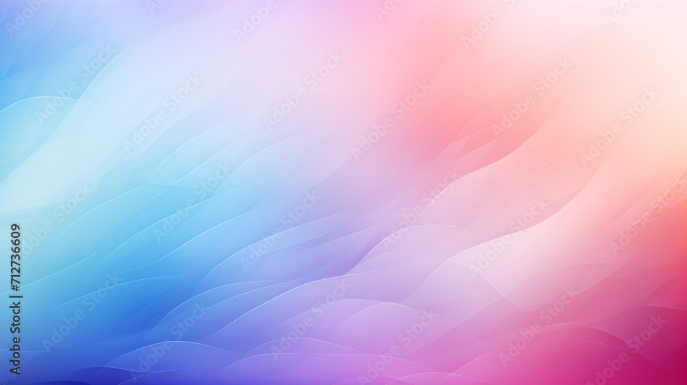 abstract background with waves colorful pink and blue , Generate Ai