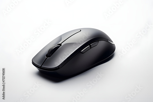 Computer mouse concept on white background