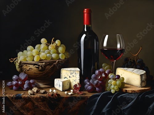 wine and cheese