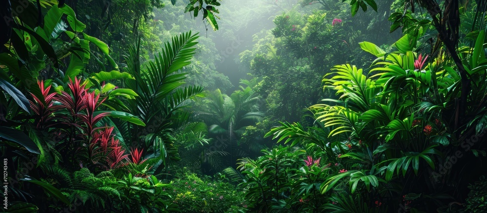 The lush foliage of forests, trees, and flowers supports ecosystems and helps regulate climate by preserving biodiversity and sequestering carbon.