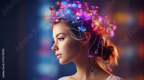 Telepathic communication  mind power control through thought and mental communication