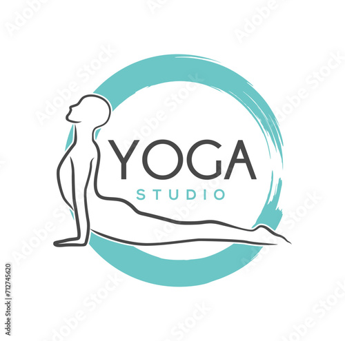 Yoga Studio Logo Template