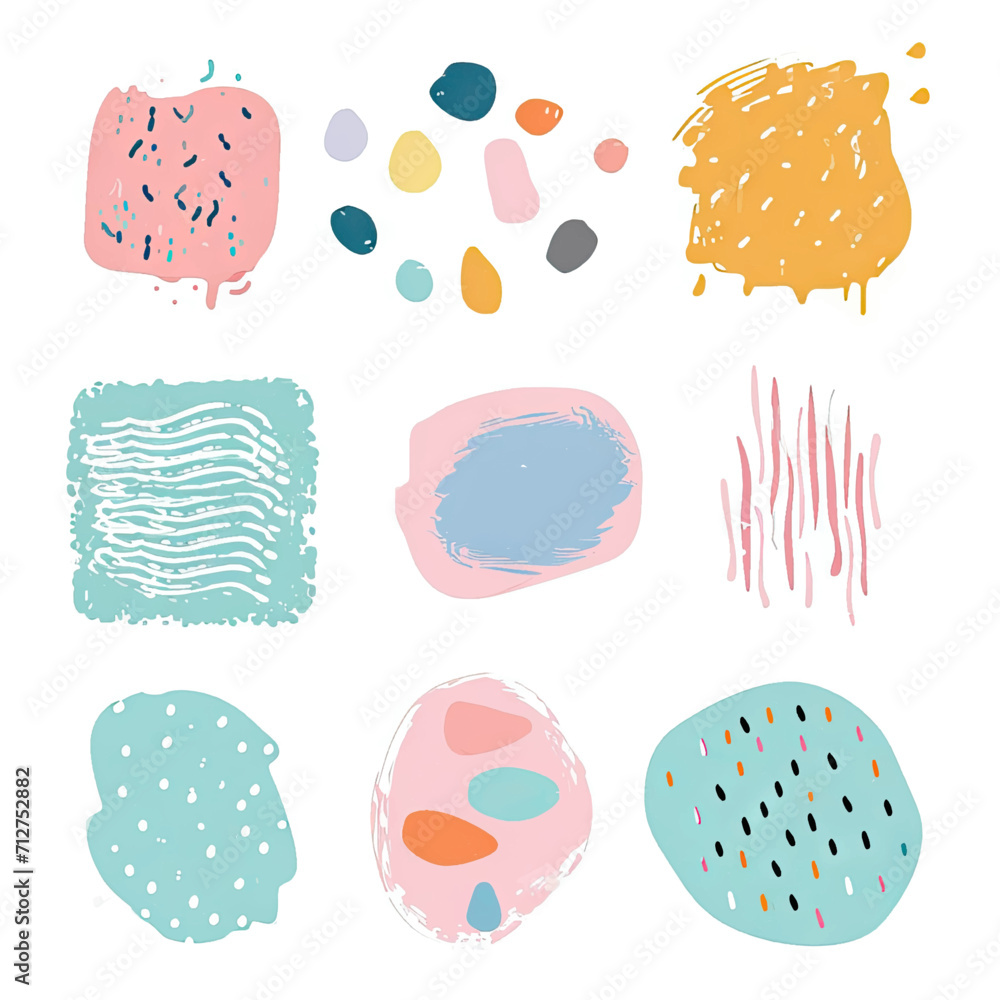 free vector set free hand doodle shape free vector set free hand doodle shape