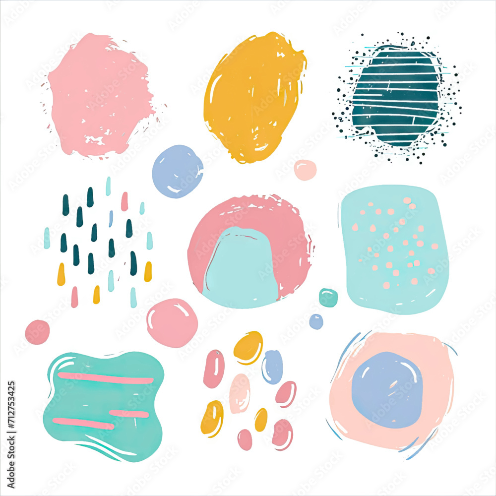free vector set free hand doodle shape free vector set free hand doodle shape